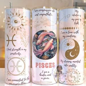 Pisces Zodiac Tumbler 20 oz